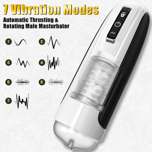10 Powerful Thrusting&Rotating Modes Automatic Men Masturbation Cup