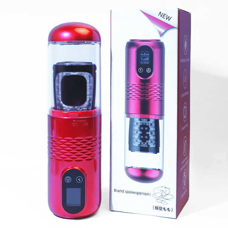 Telescopic Automatic Transparent Airplane Bottle