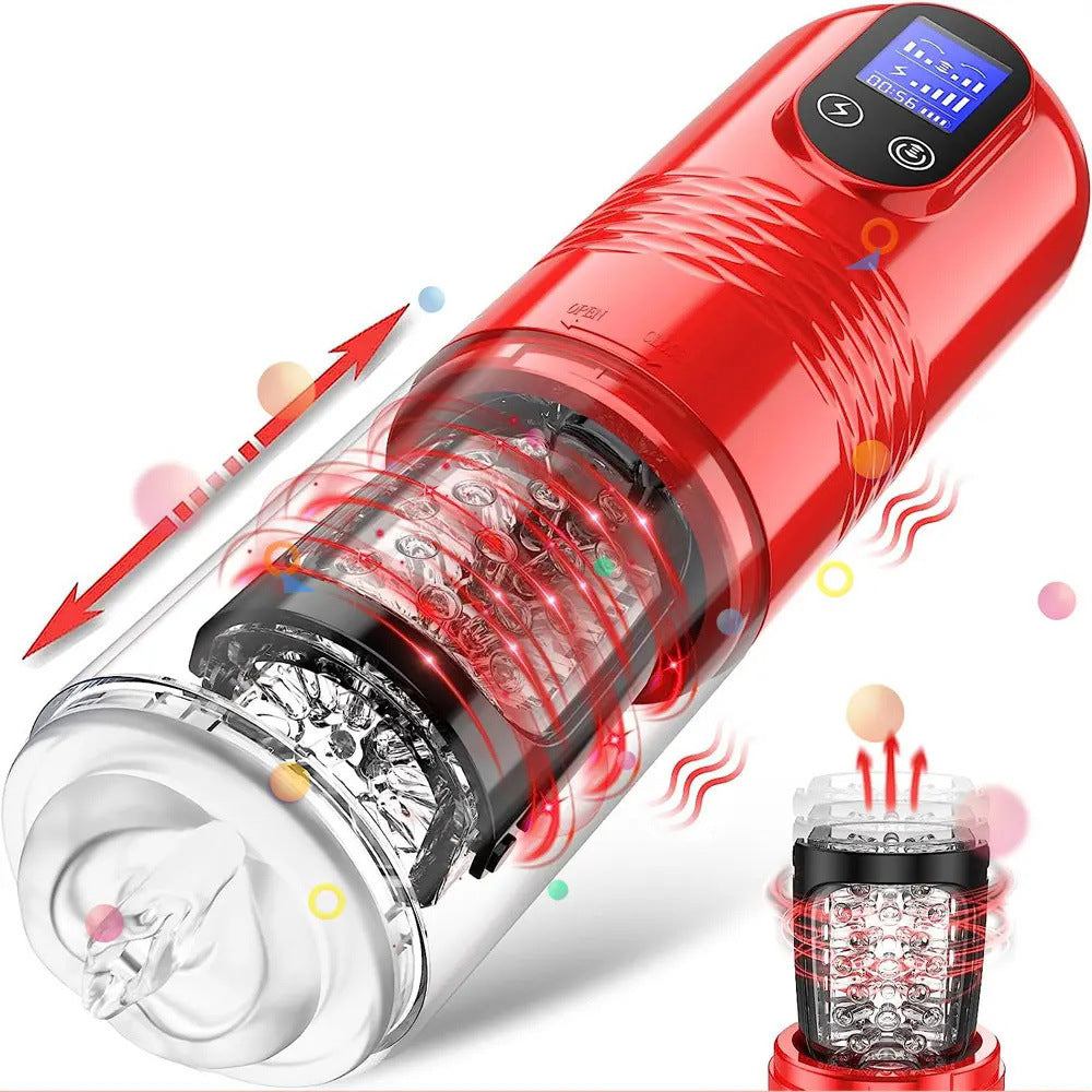 Telescopic Automatic Transparent Airplane Bottle