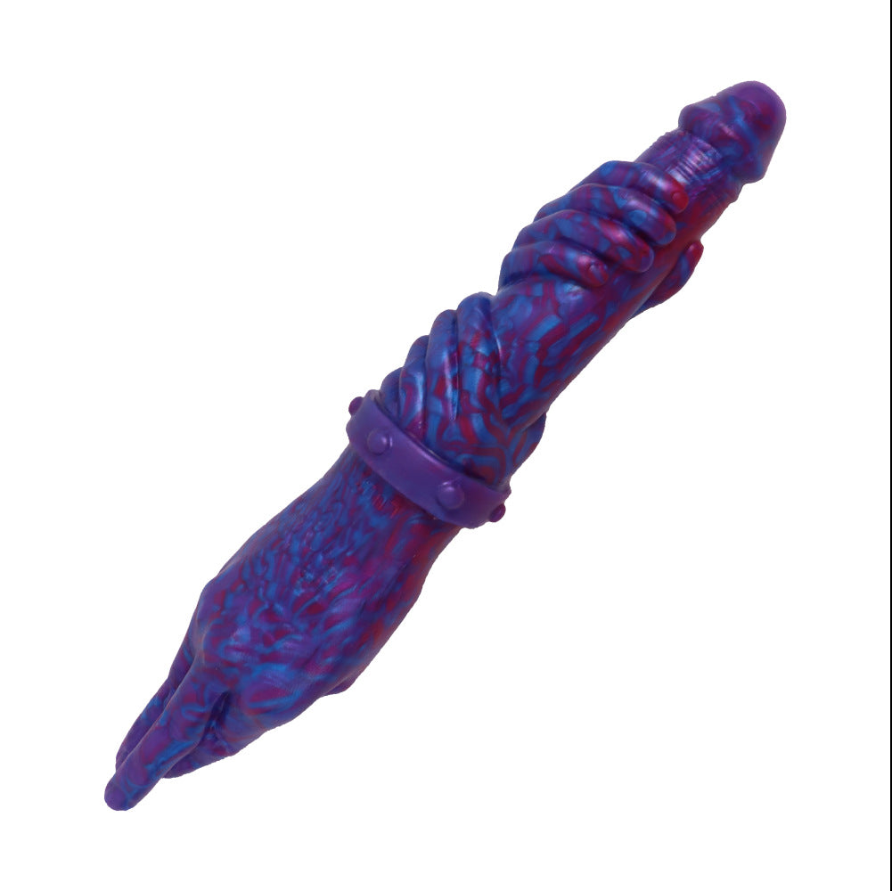 Double-headed penis androgynous palm animal dildo double-headed dragon sex toy anal plug