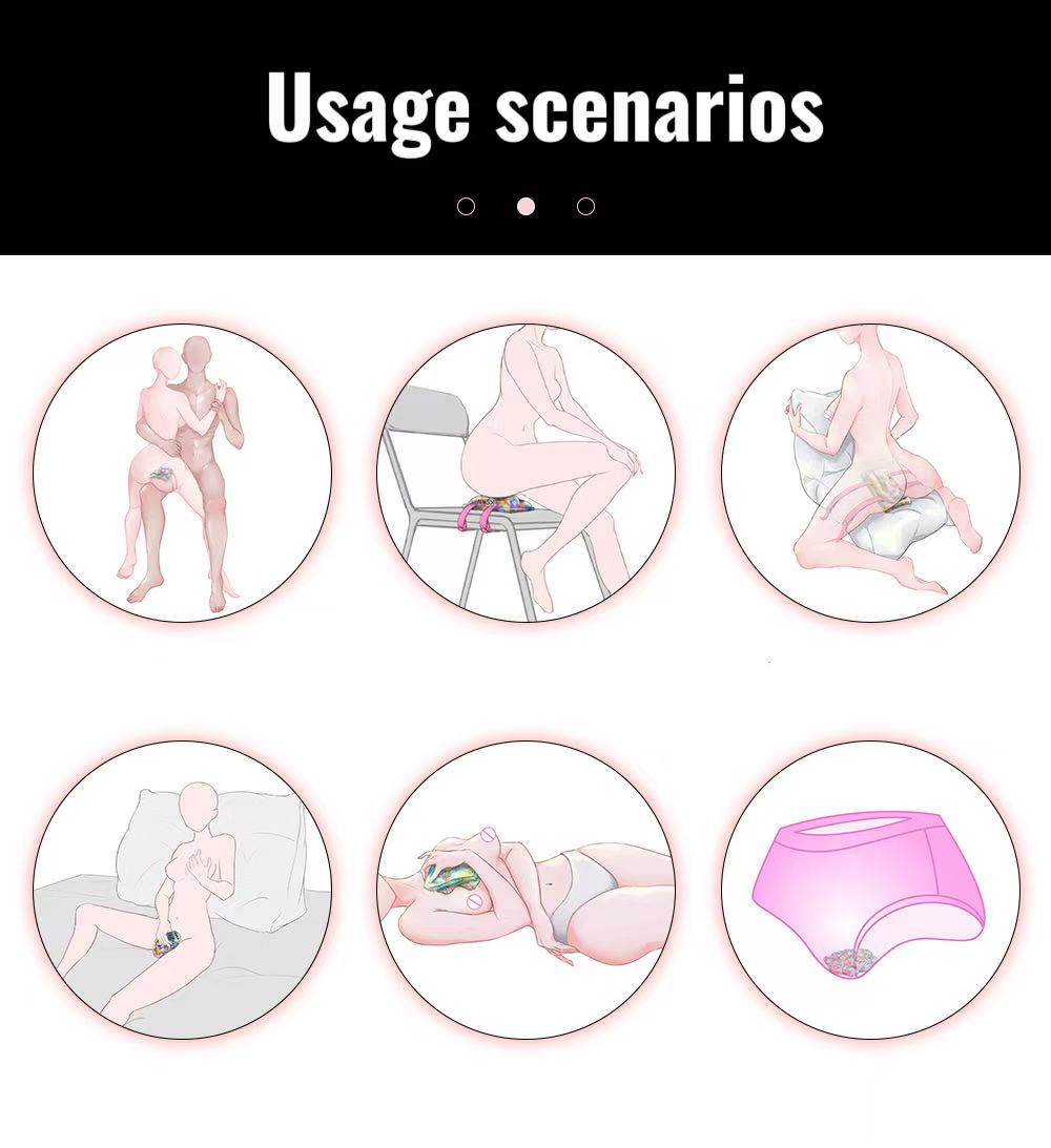 Remote control ten-speed vibration frequency grinder female masturbation massage vibration, underwear wearing invisible toys