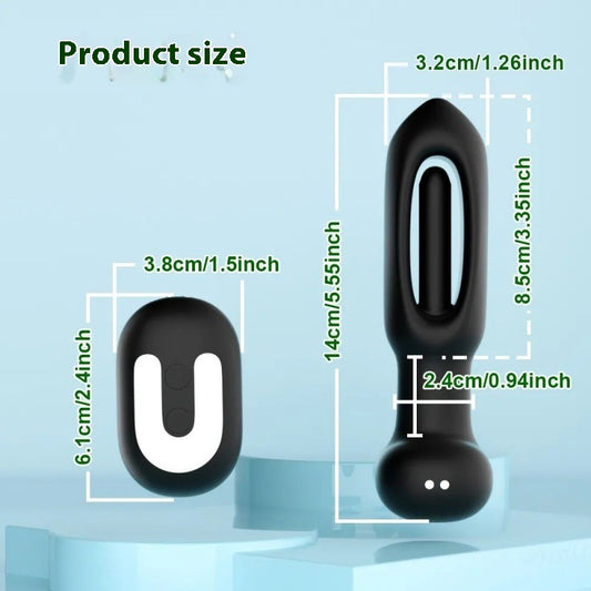 Mobile Phone Control Electric Butt Plug Artifact Toy