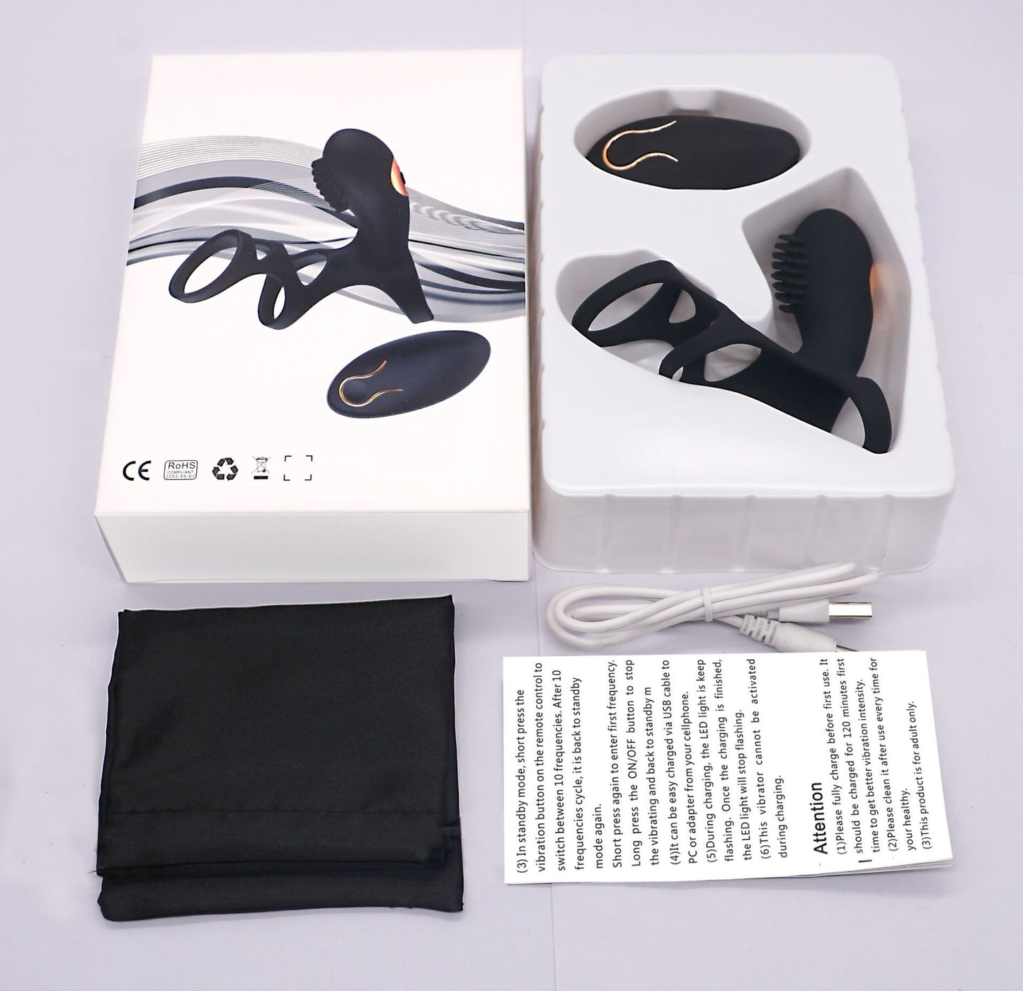 Wearables For Males Vibration Ring