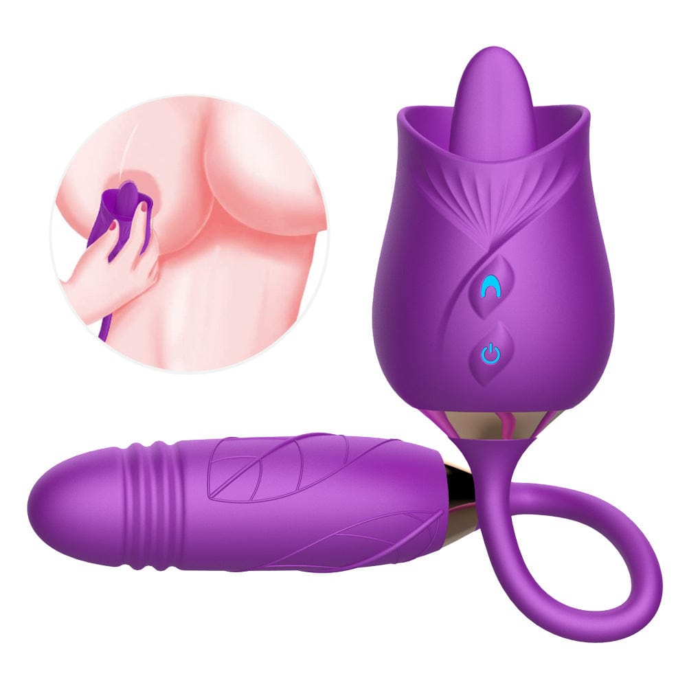The Rose Toy With Bullet Vibrator Pro