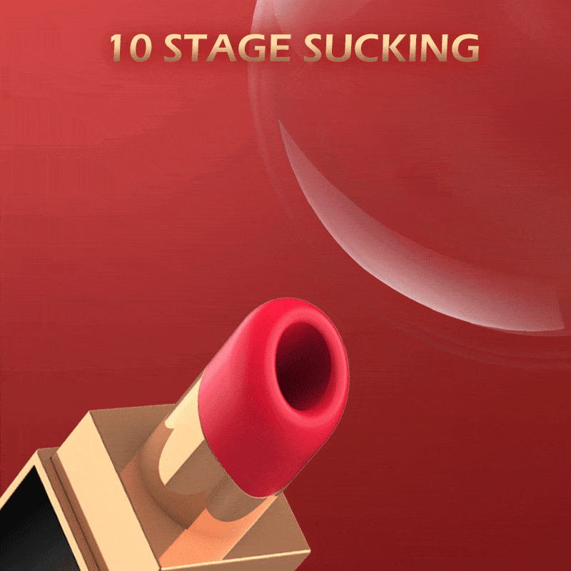 Lipstick Sucking Women's Masturbation Massage Toys Jumping Egg