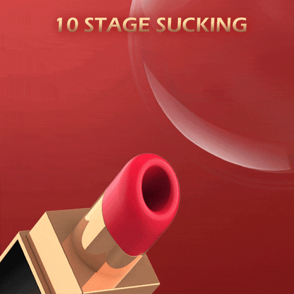 Lipstick Sucking Women's Masturbation Massage Toys Jumping Egg