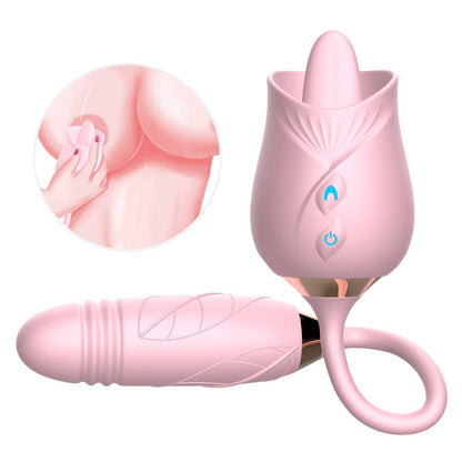 The Rose Toy With Bullet Vibrator Pro