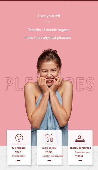 Women's Automatic Heating Sucking Clitoral Multi-frequency Vibrator