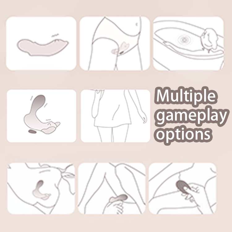 Beaver Wearable Detachable Remote Control Vibrator