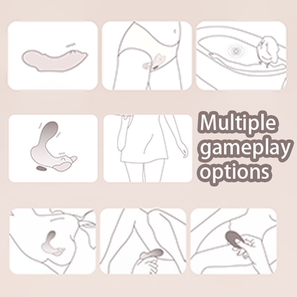 Beaver Wearable Detachable Remote Control Vibrator