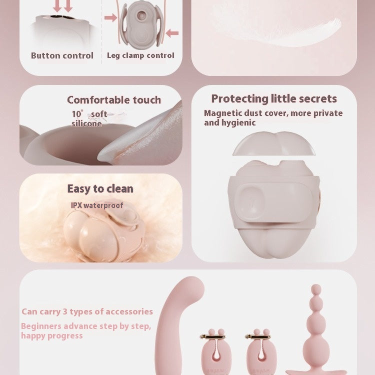 Machine Love Pulse Sucking Induction Leg-supporting Toy