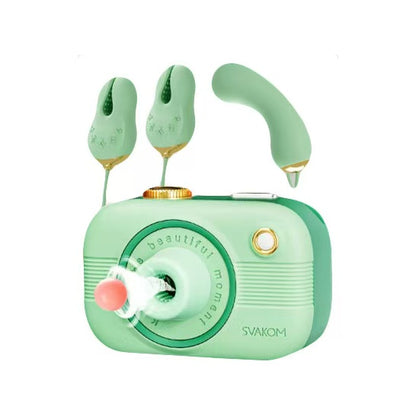 Camera Sucking Vibrator Female Masturbator