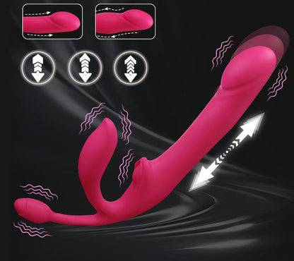 Yeain Wireless Remote Control Retractable Vibrator Lesbian Toys