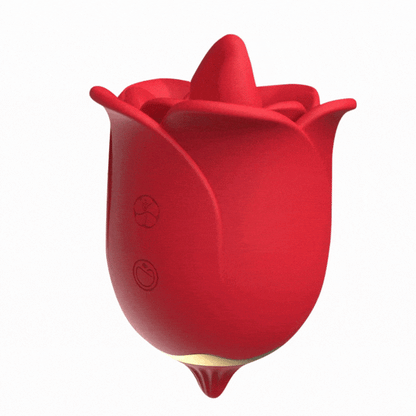 Rose Toys Nipples Clitorals Stimulator With Tongue For Women