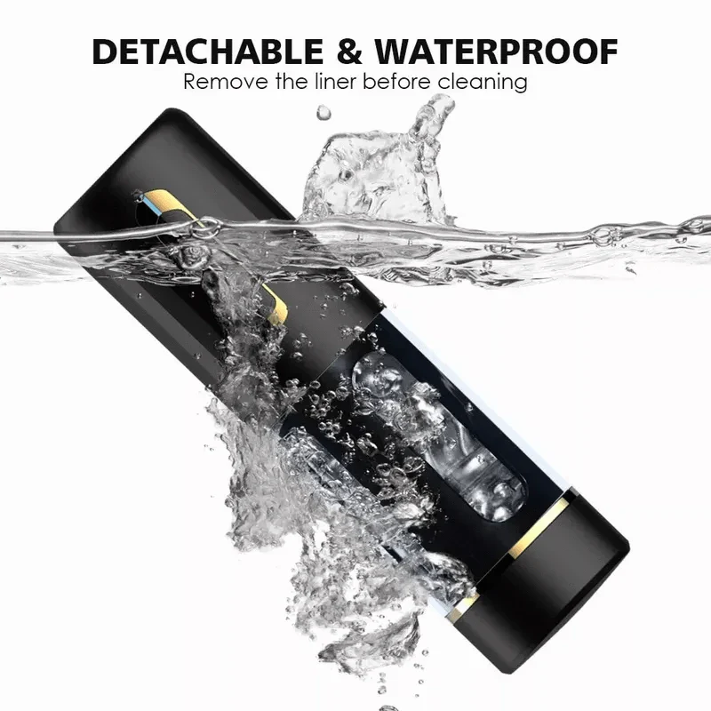 Male Automatic Telescopic Male Masturbation Intelligent Voice Pussy Blowjob