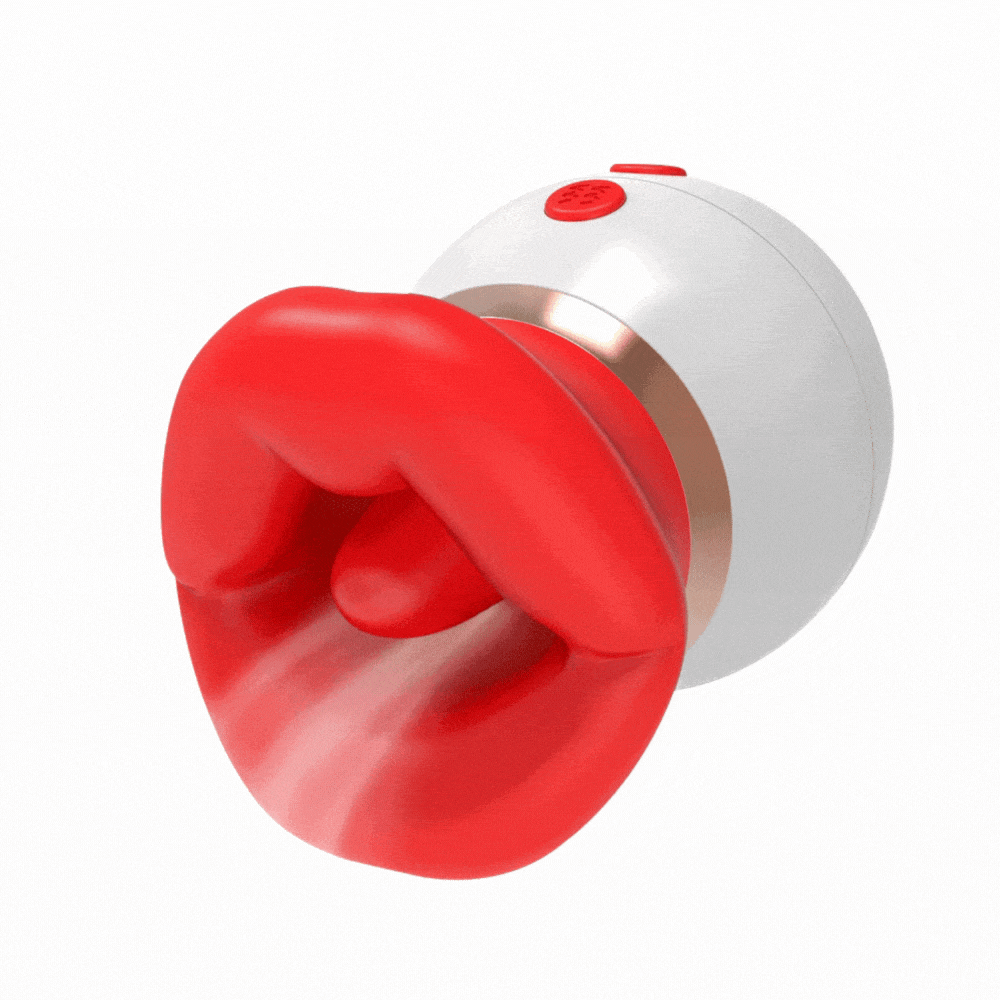 3IN1 Big Mouth Shaped Sex Toy Sucking Vibrator Adult Toys