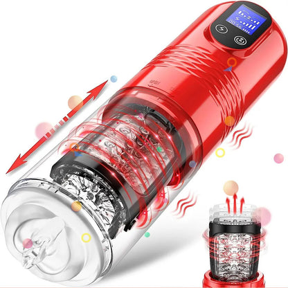 Telescopic Automatic Transparent Airplane Bottle