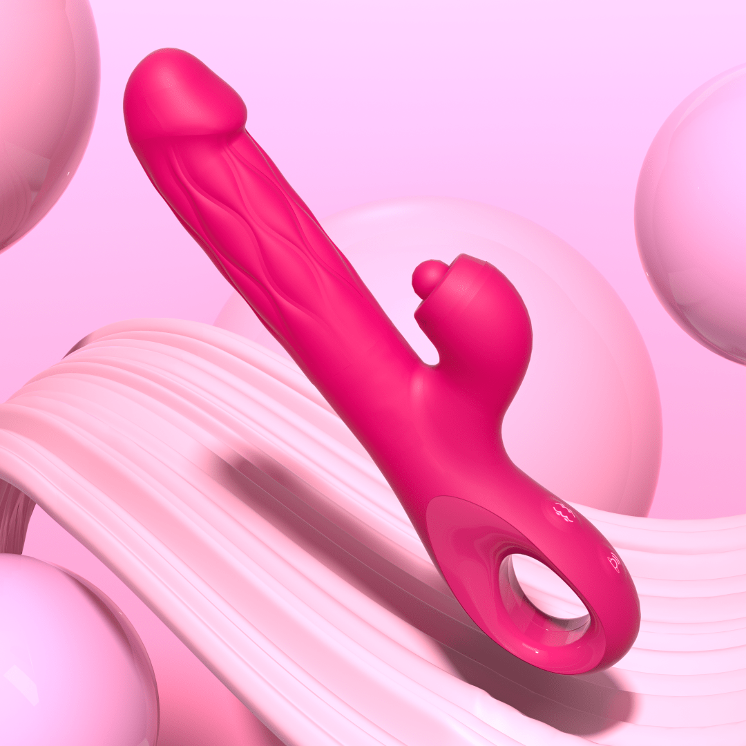 Jinny 4 In 1 Clitoris Tapping G-spot Expansion Vibrator App Control