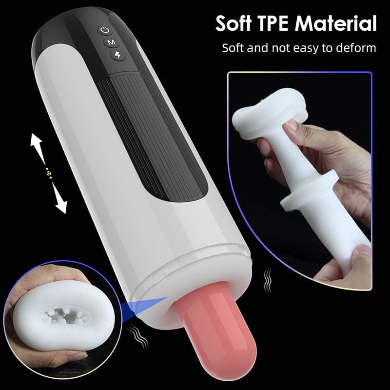Fully Automatic Male Telescopic Vibrating Masturbator