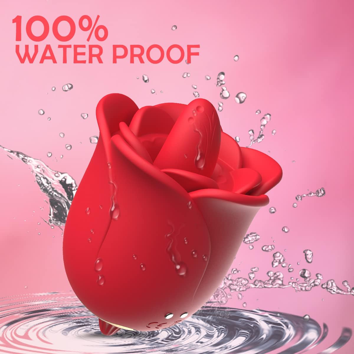 Rose Toys Nipples Clitorals Stimulator With Tongue For Women