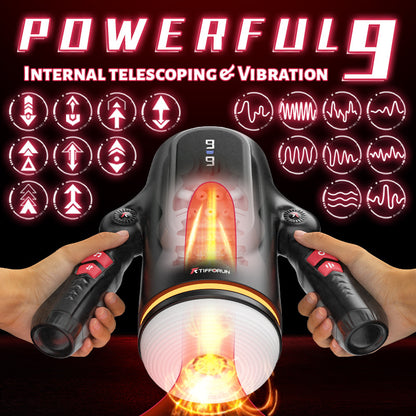 Smart Handle Airplane Bottle Electric Automatic Cup Heating True Yin Retractable Men's Sexy Sex Toy