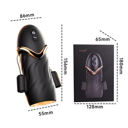 Electric Automatic Penis Training Device with Vibration for Men, Male Masturbation Toy
