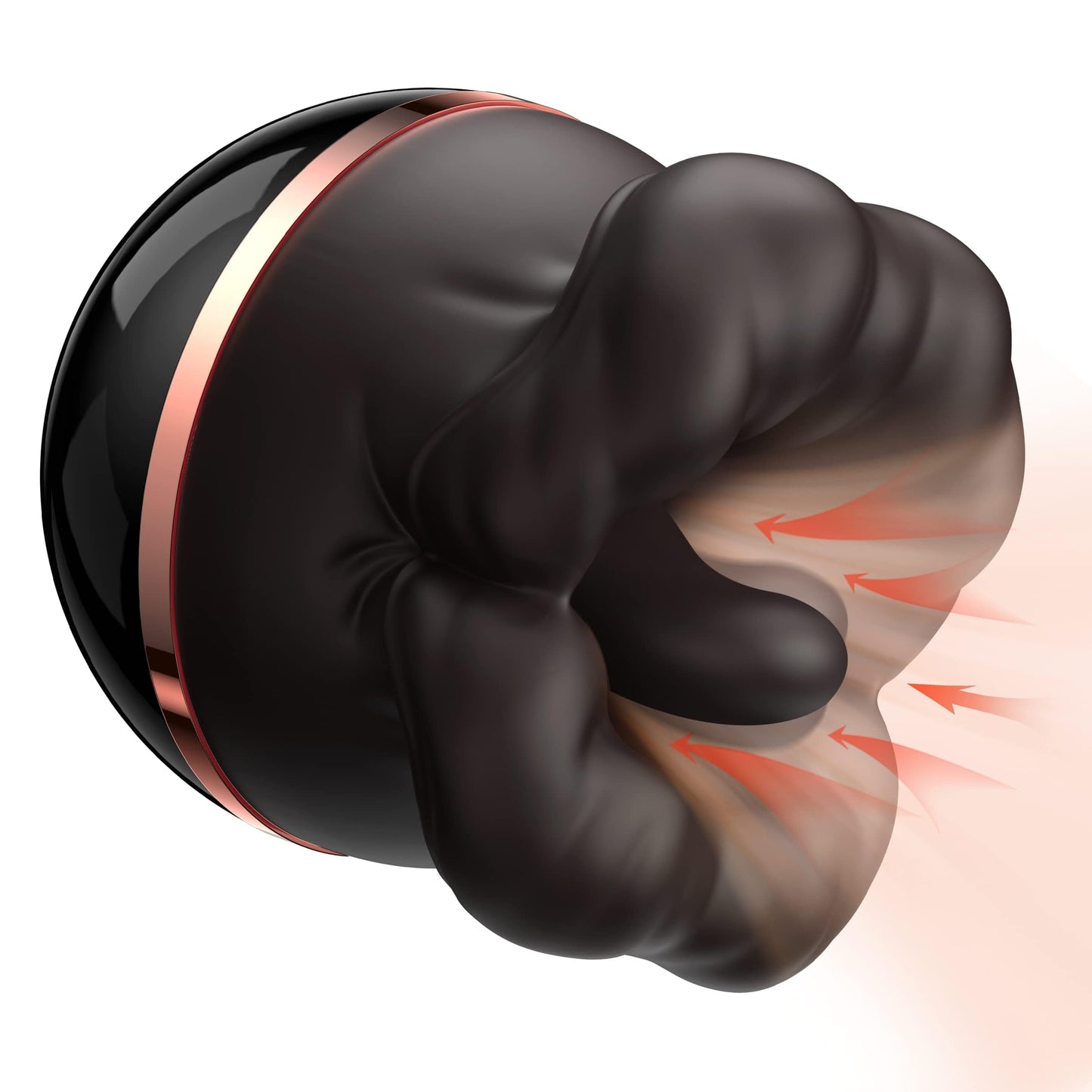 Big-Mouth Tongue Sucking Female Masturbator Massager Rechargeable Vibrator