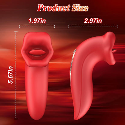 Rose Muncher - handheld Clitoral Vibrator for Oral Sex Pleasure