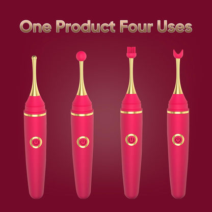 Pen Nipple Clit Stimulator G Spot Vibrator Sexual Pleasure Tools