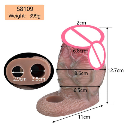 Liquid Silicone Hollow Set Men's Wear Toys