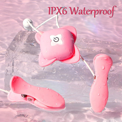 Vibrating Nipple Clamps SM Nipple Stimulation With Remote Control