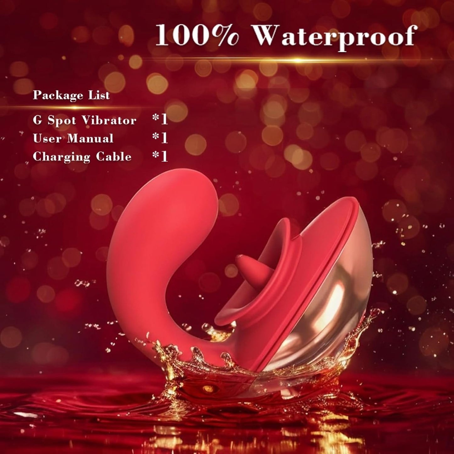 Flirting Vibrating Egg Dual Function Stimulation Vibration Licking Clitoral Big mouth