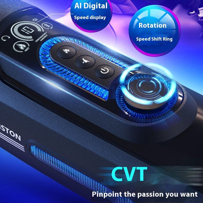 X-9 Four Generation Airplane Bottle Automatic Take Out And Insert Retractable Piston Masturbation Cup