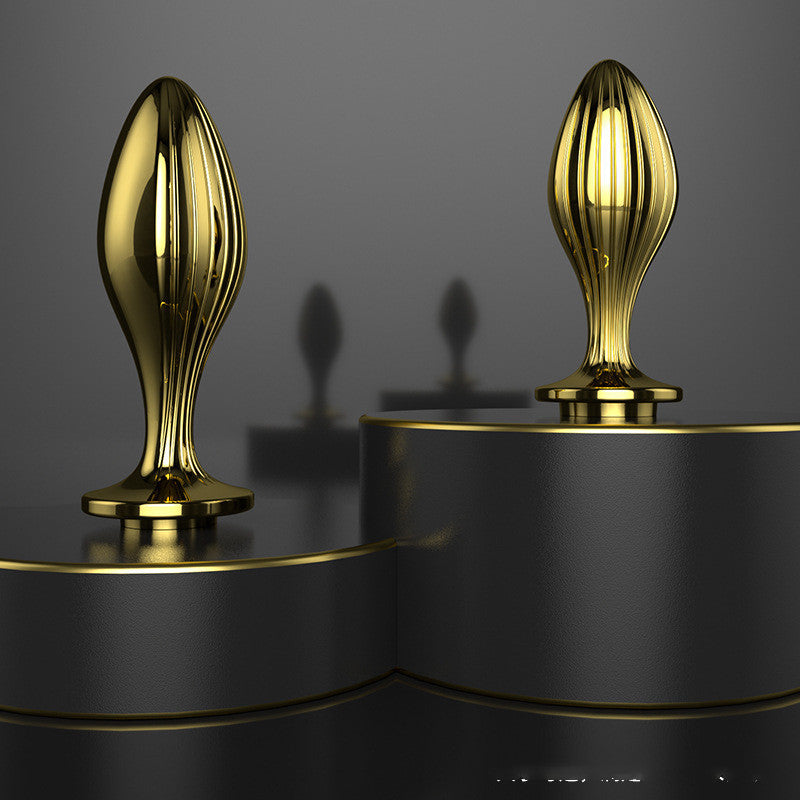 Men's And Women's Metal Anal Dilatation Device Props Fox Tail