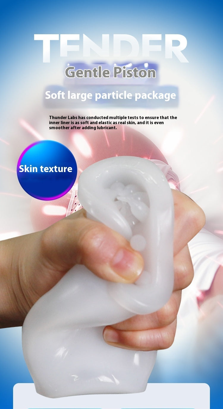 X-9 Four Generation Airplane Bottle Automatic Take Out And Insert Retractable Piston Masturbation Cup