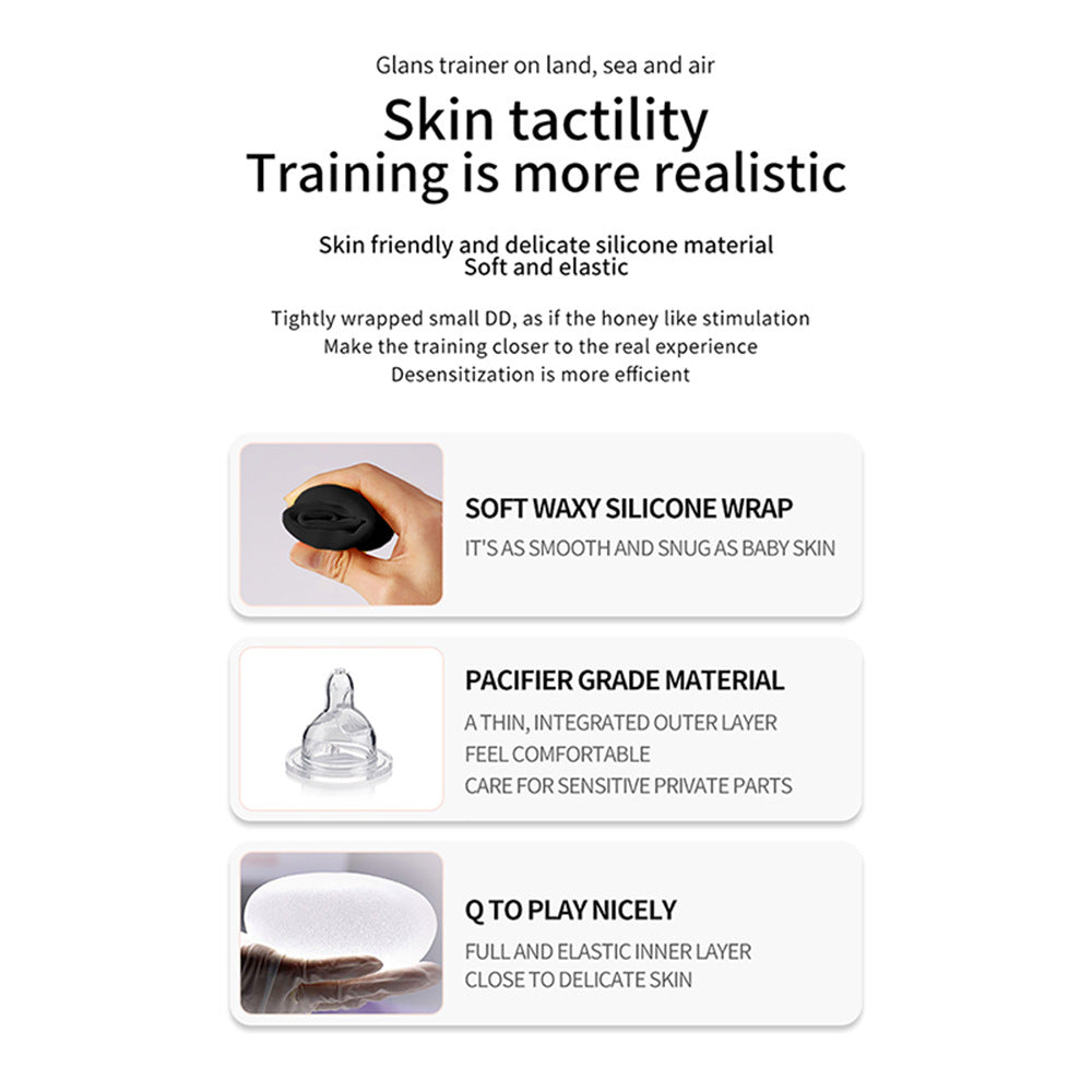 Electric Automatic Penis Training Device with Vibration for Men, Male Masturbation Toy