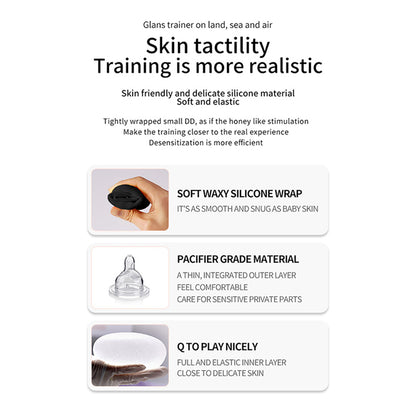 Electric Automatic Penis Training Device with Vibration for Men, Male Masturbation Toy