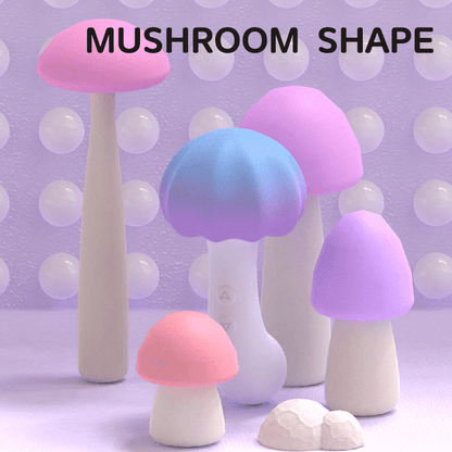 Mushroom Double-head G-spot Clitoral Vibrator