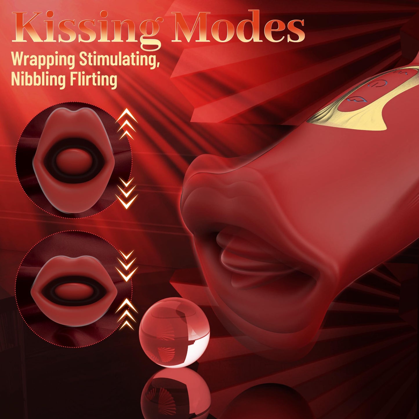 Rose Muncher Clit Licker, Juguetes Sexuales para Mujer Vibrador Sexual Rose Virbrator for Women