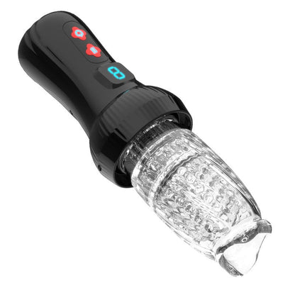 Gawk Gawk 6000 4.0 Version Torch 9 *9 Thrusting Rotating Penis Stroker Male Rose Toy