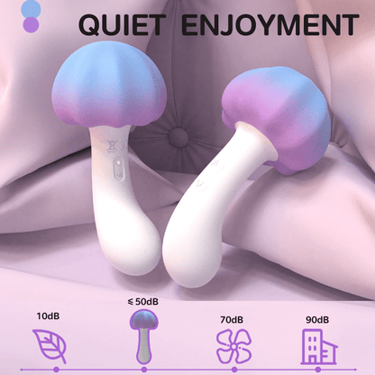Mushroom Double-head G-spot Clitoral Vibrator