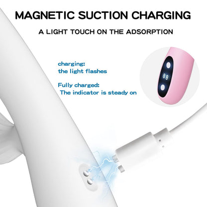 5-Frequency Sucking Stretching and Heating Female Vibrator