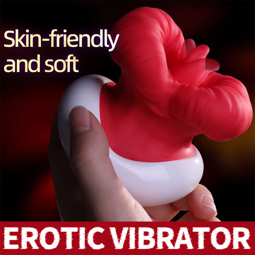 Big Mouth Upgraded Tongue Licking Vibrator for Women with 8 Vibrating Tongue Licking Modes
