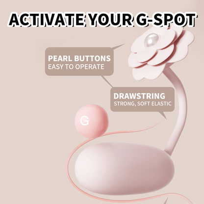 Cute Purse Split Suction Vibration Egg Clitoral G-spot Vibrator