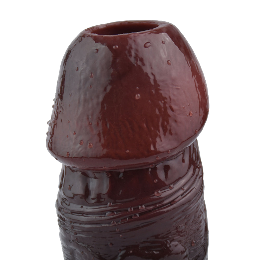 Male simulated penis hollow penis cover bold and lengthened