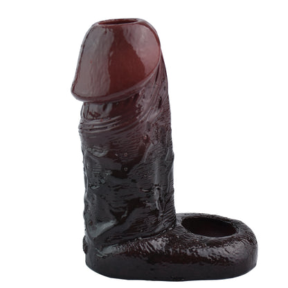 Male simulated penis hollow penis cover bold and lengthened