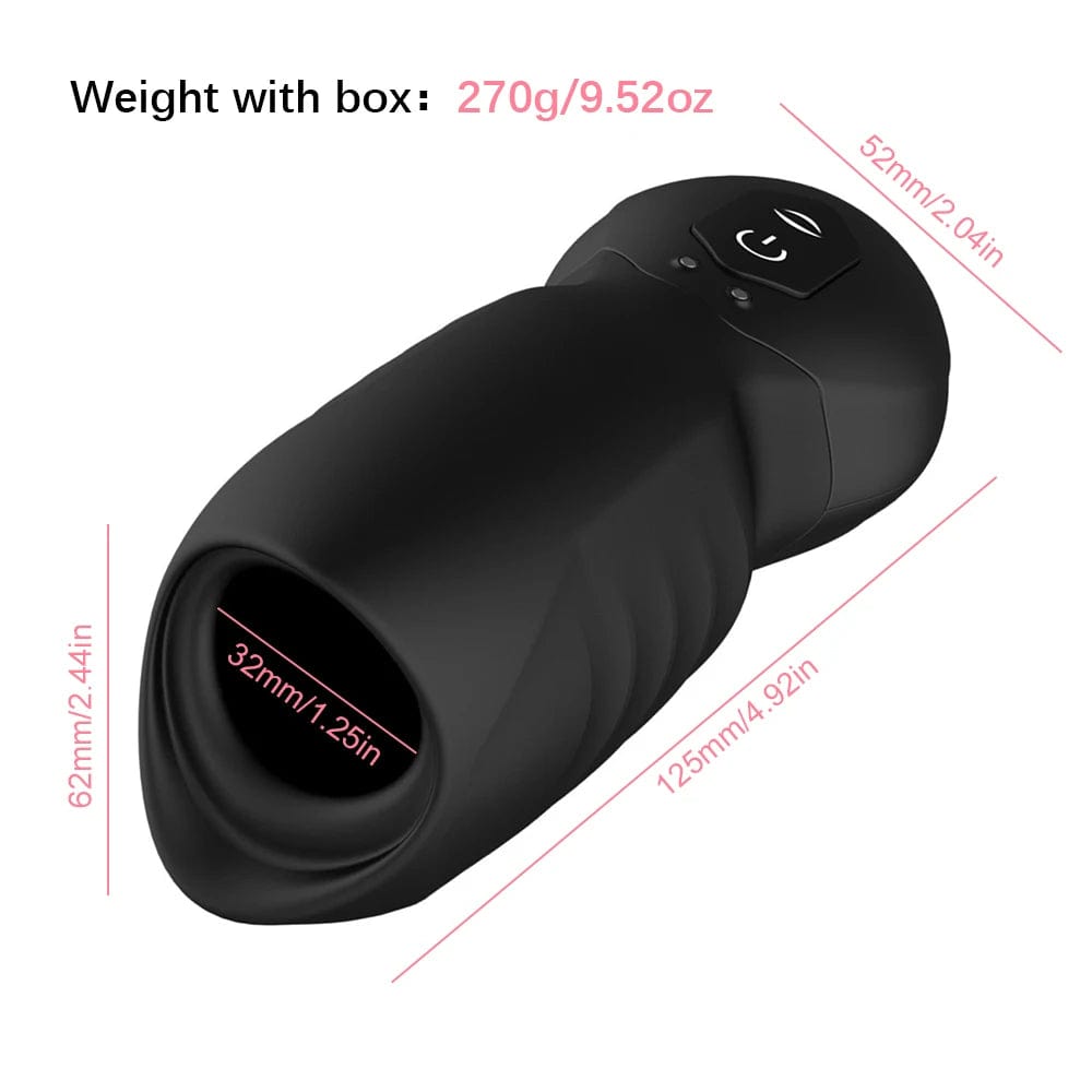 Dragon Suction Trainer Male Masturbator Oral Vaginal Penis Vibrator