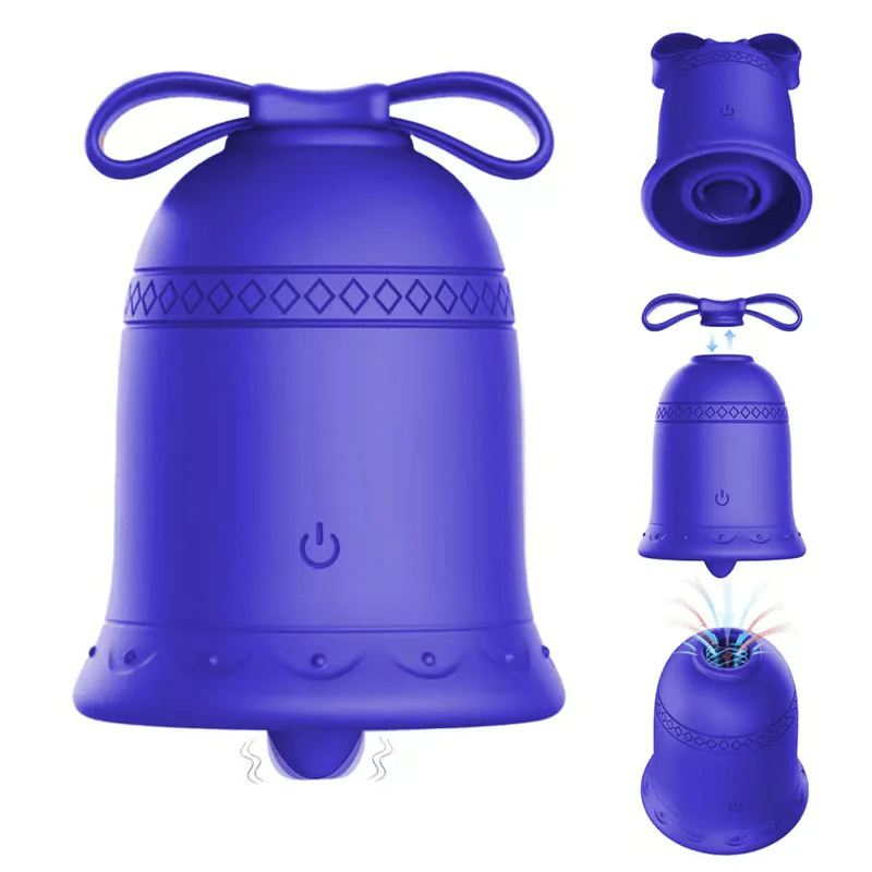 Christmas Tongue Licking Sucking Vibrator APP Controlled Clitoral Stimulator for Women