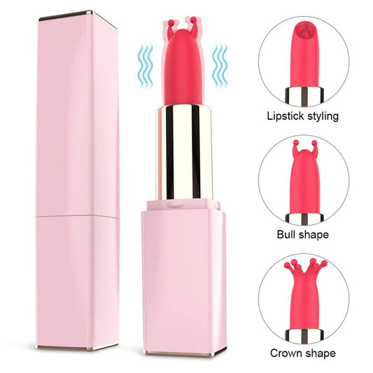 Mini Lipstick Vibrator Secret Bullet Masturbator Nipple Clitoris Stimulator