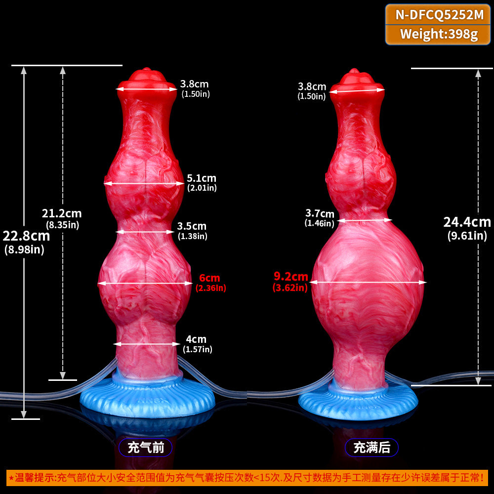 Silicone Dildo with Suction Cup & Lifelike Ejaculation